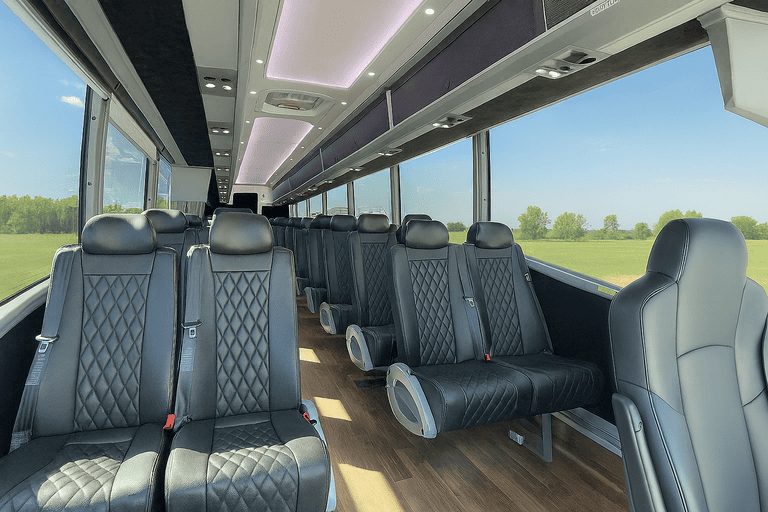 coach bus in La Mesa