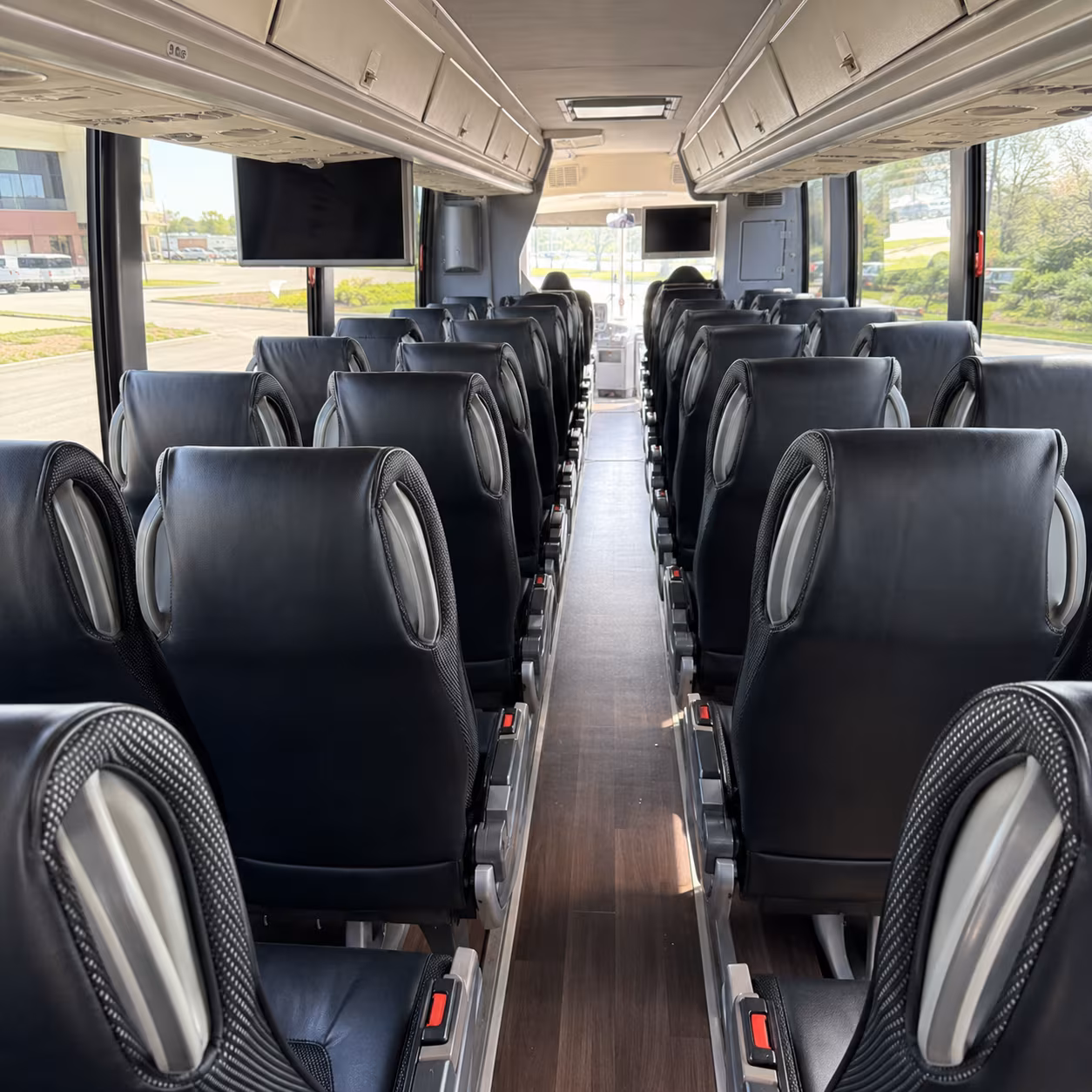 la mesa 56 passenger charter bus inside