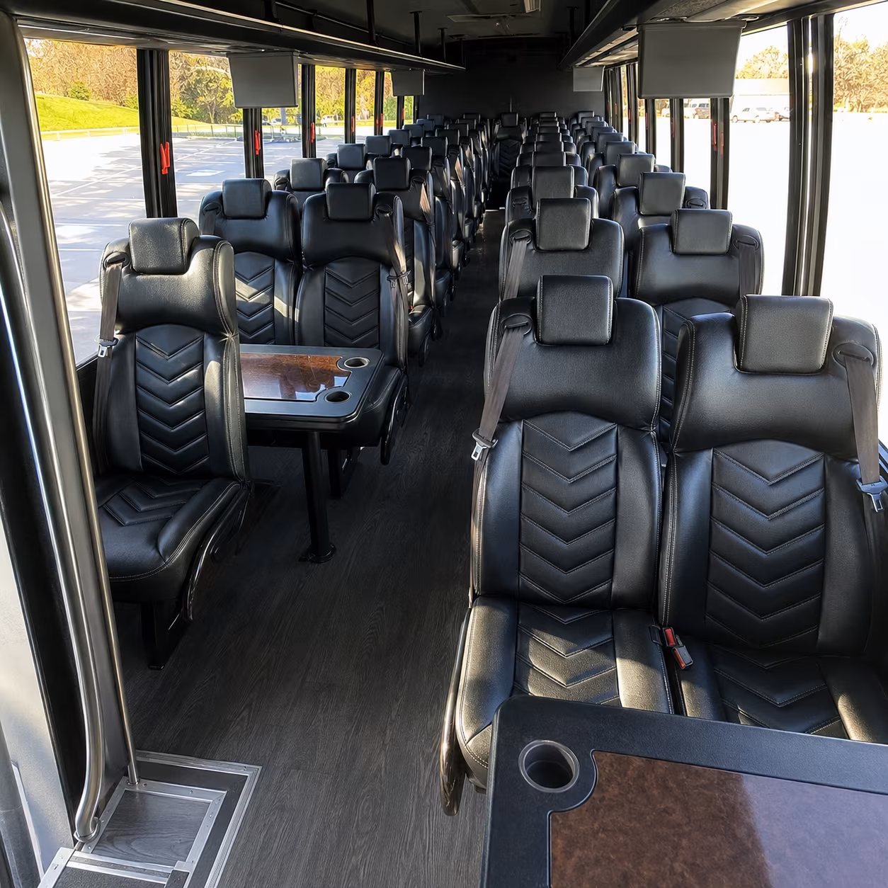 la mesa charter bus interior 2