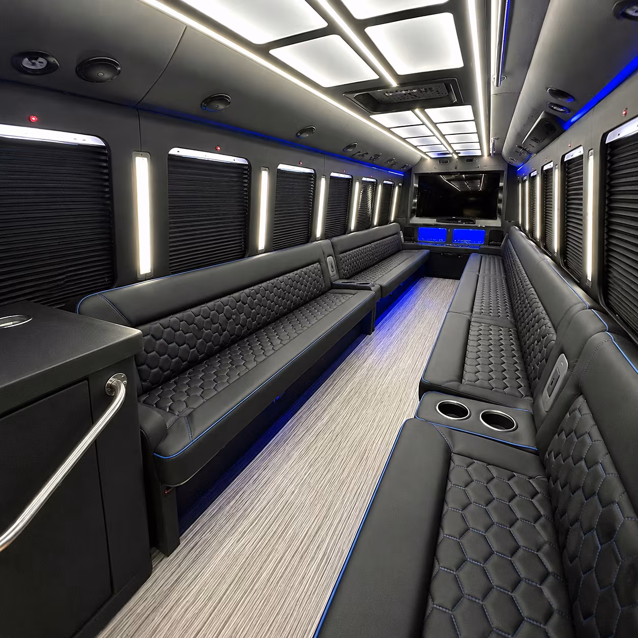 la mesa party bus rentals inside