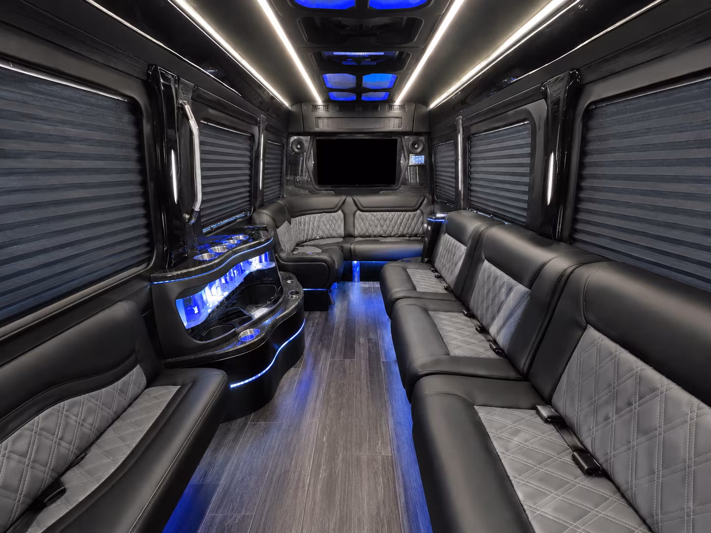 la mesa sprinter limousine interior