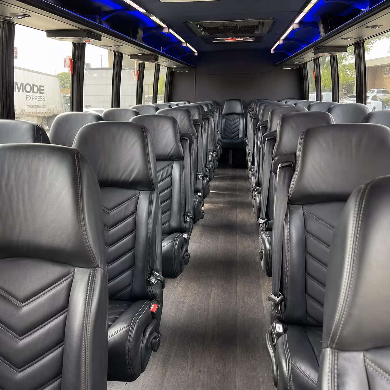 minibus interior